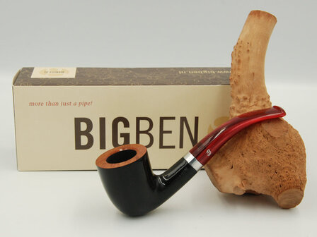 BigBen Sylvia black polish 855 nature top - red stem