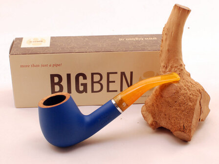 BigBen Patriot 302 bleu matte - yellow stem tapered