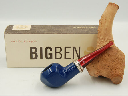 BigBen Phantom bleu polish 495 nickel band - red stem