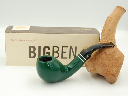 BigBen Classic 008 green polish double allu green ring