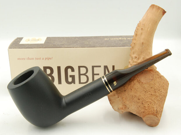 BigBen Giant Black matte 401 TartaRuga stem - double brass ring